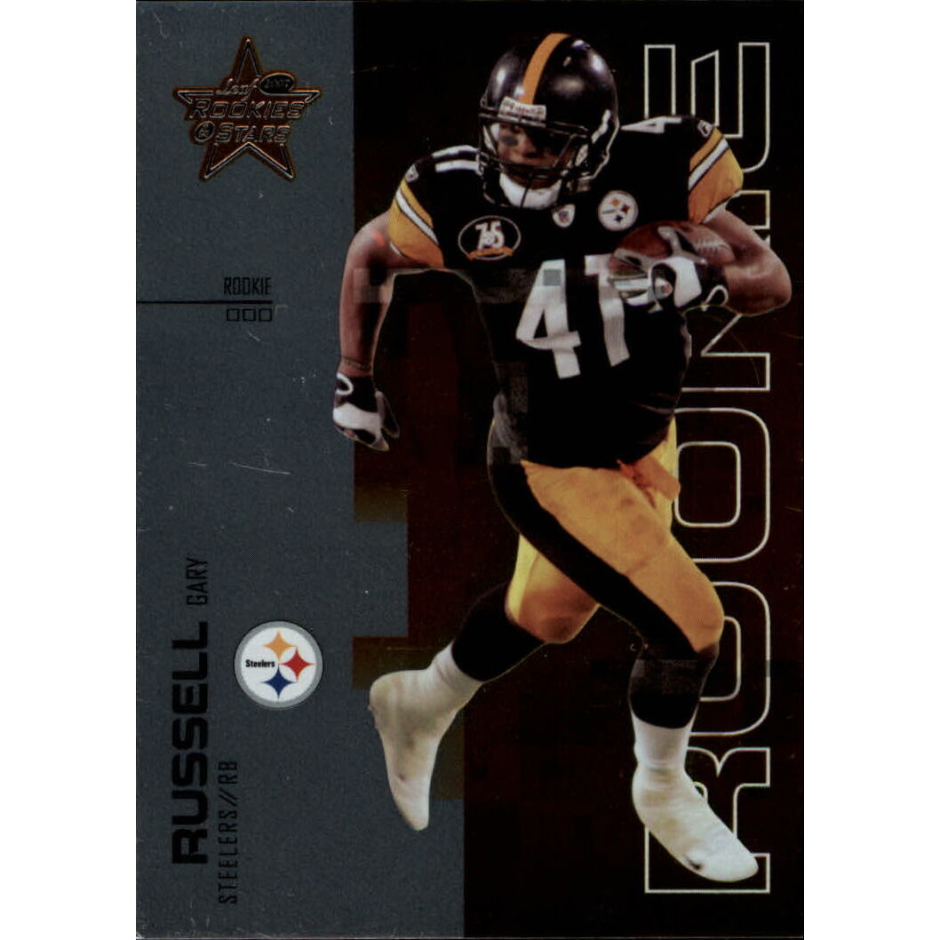 2007 Leaf Rookies and Stars Silver #144 Gary Russell
