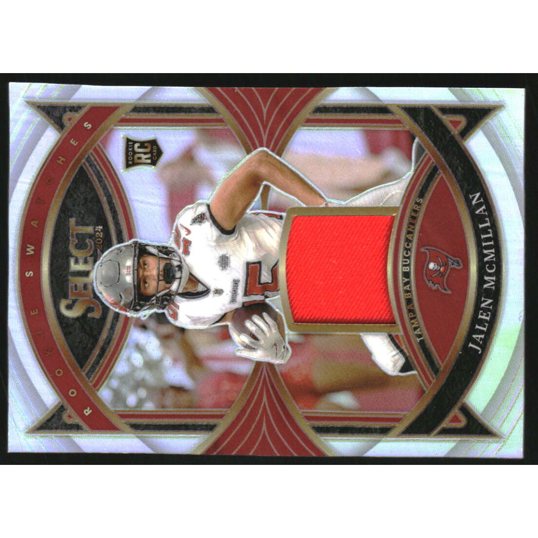 2024 Select Rookie Swatches Prizm #10 Jalen McMillan