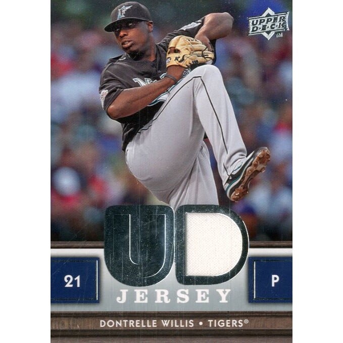 2008 Upper Deck UD Game Materials #WI Dontrelle Willis S2