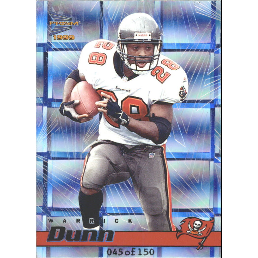 1999 Pacific Prisms Holographic Mirror #139 Warrick Dunn