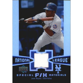 2006 Upper Deck Special F/X Materials #JR Jose Reyes Jsy