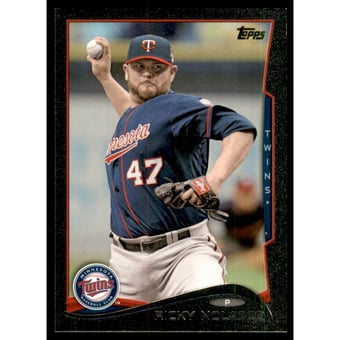 2014 Topps Update Black #US319 Ricky Nolasco