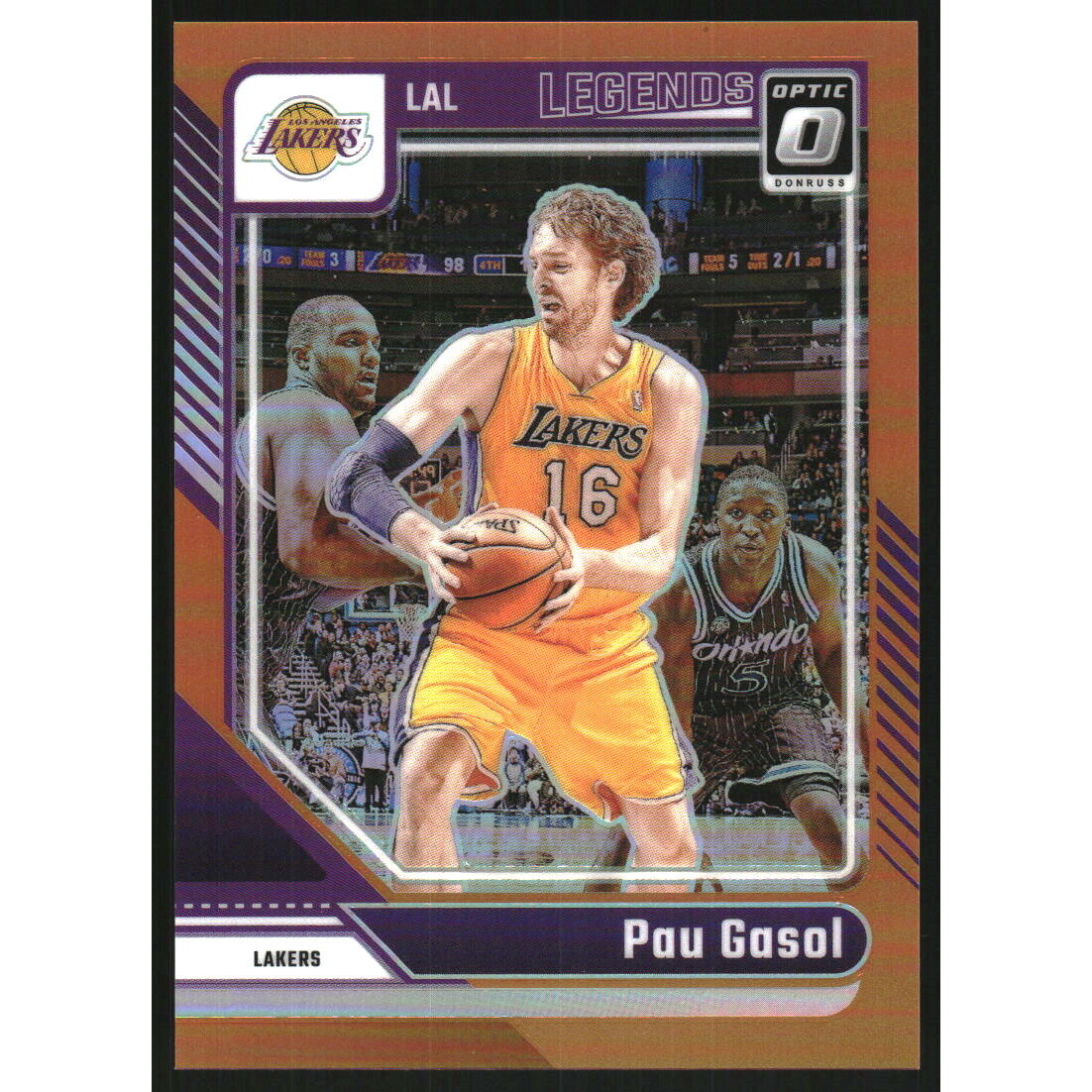 2024-25 Donruss Optic Orange #234 Pau Gasol LGD