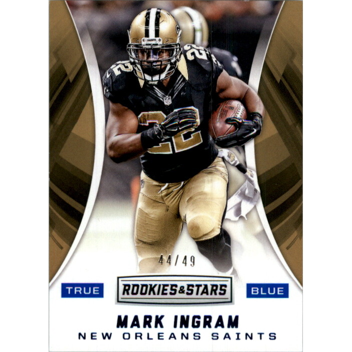 2016 Rookies and Stars True Blue #124 Mark Ingram