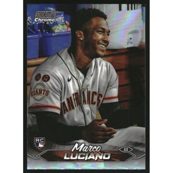 2024 Stadium Club Chrome Refractors #224 Marco Luciano