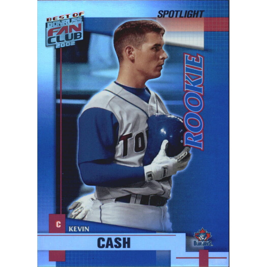 2002 Donruss Best of Fan Club Spotlight #208 Kevin Cash/Distributed in '02 Donruss The Rookies. rookie card picture