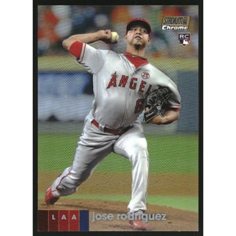 2020 Stadium Club Chrome Gold Refractors #388 Jose Rodriguez