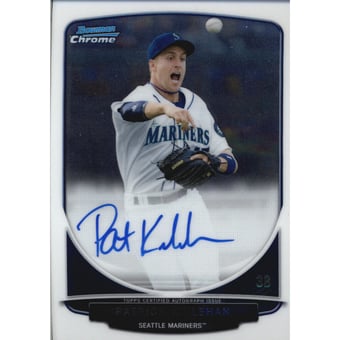 2013 Bowman Chrome Prospect Autographs #PK Patrick Kivlehan