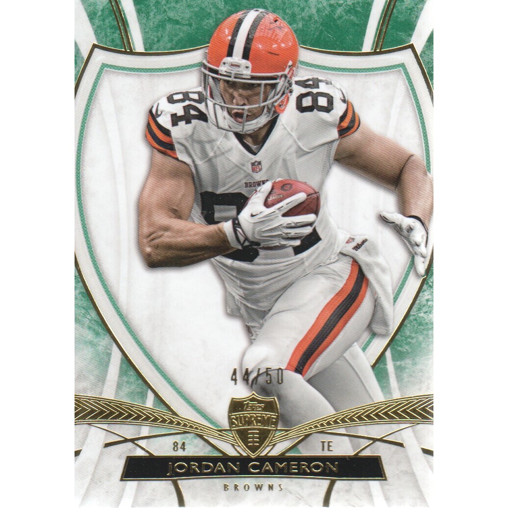 2013 Topps Supreme Green #88 Jordan Cameron