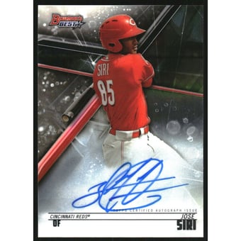 2018 Bowman's Best Best of '18 Autographs #B18JS Jose Siri