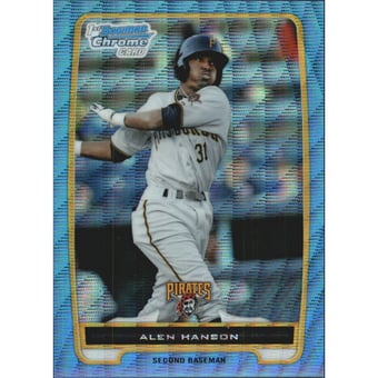 2012 Bowman Chrome Prospects Blue Wave Refractors #BCP143 Alen Hanson
