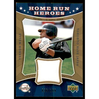 2004 Sweet Spot Home Run Heroes Jersey #HRVW Vernon Wells