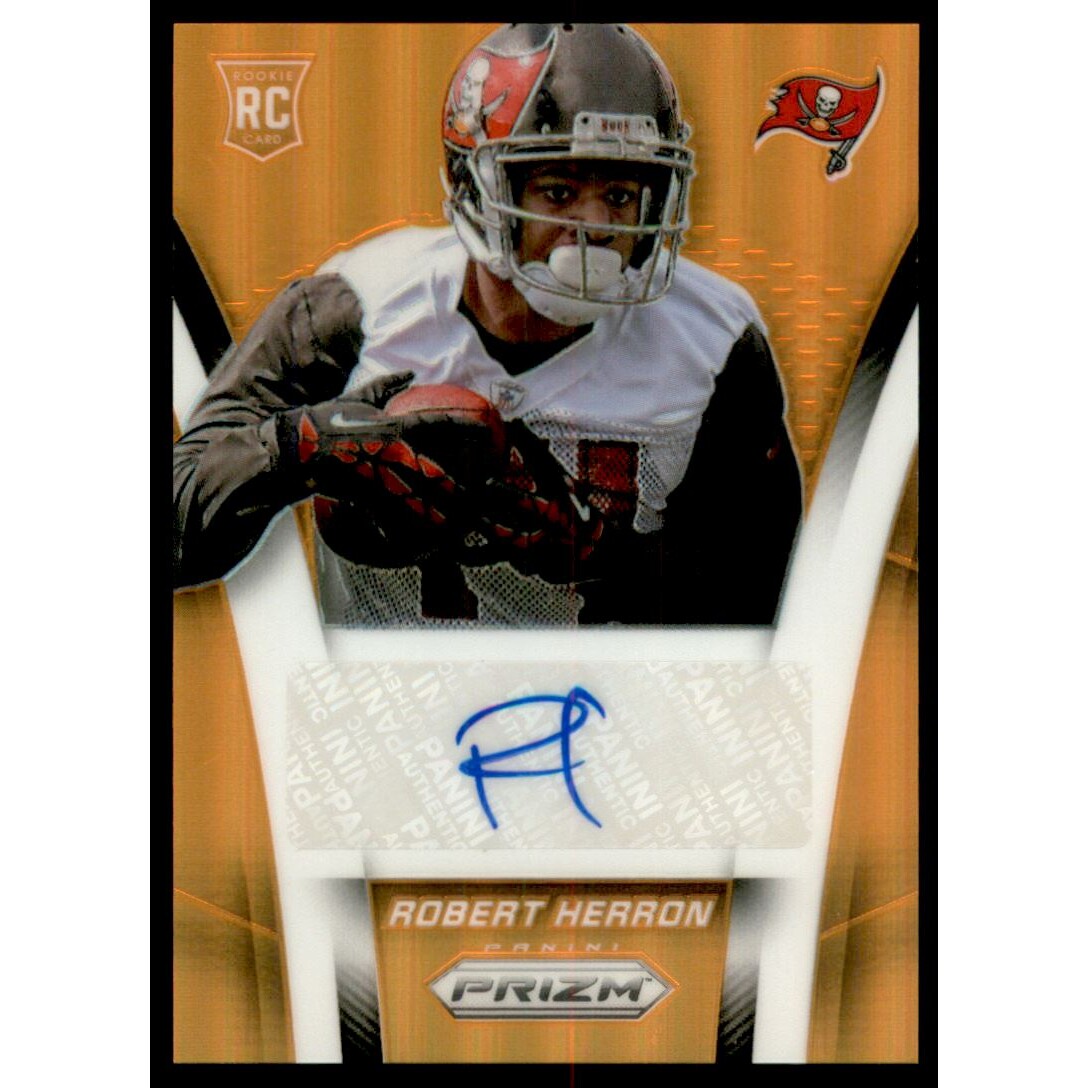 2014 Panini Prizm Rookie Autographs Prizms Orange #ARRH2 Robert Herron/200