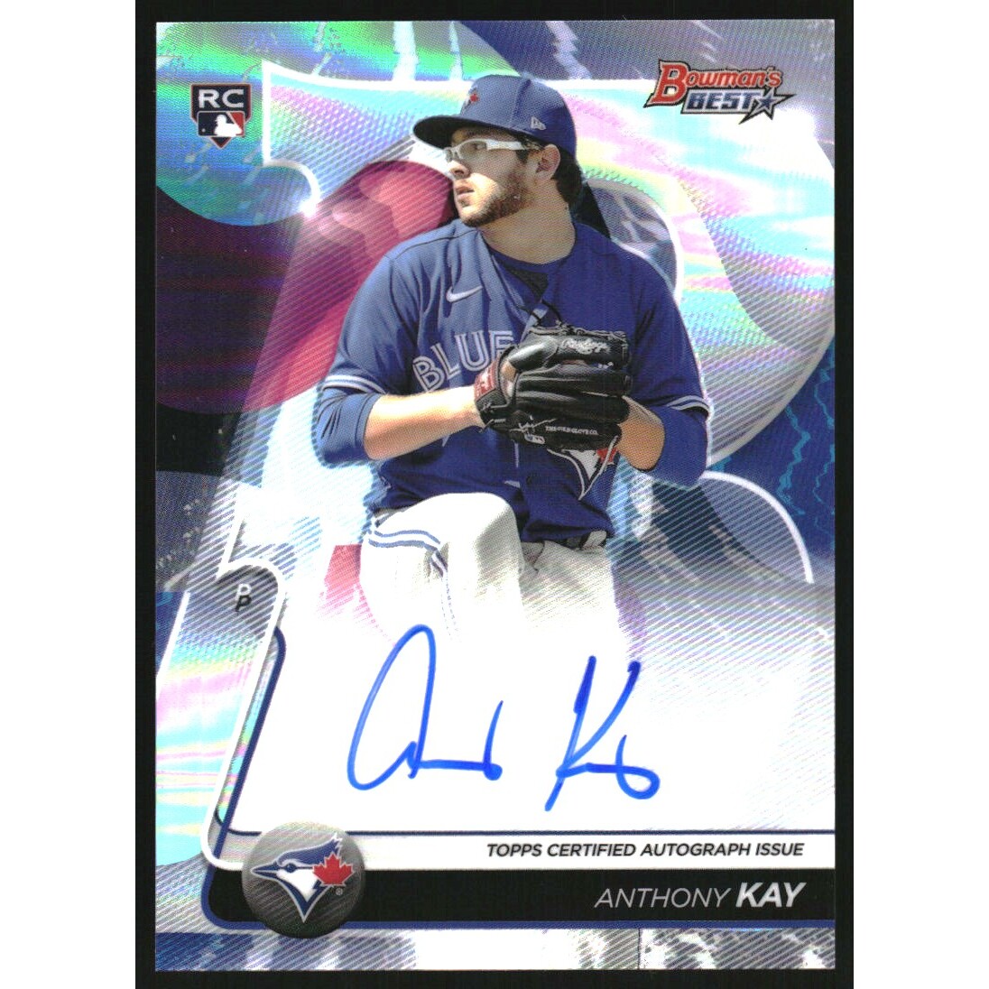 2020 Bowman's Best Best of '20 Autographs Refractors #B20AK Anthony Kay