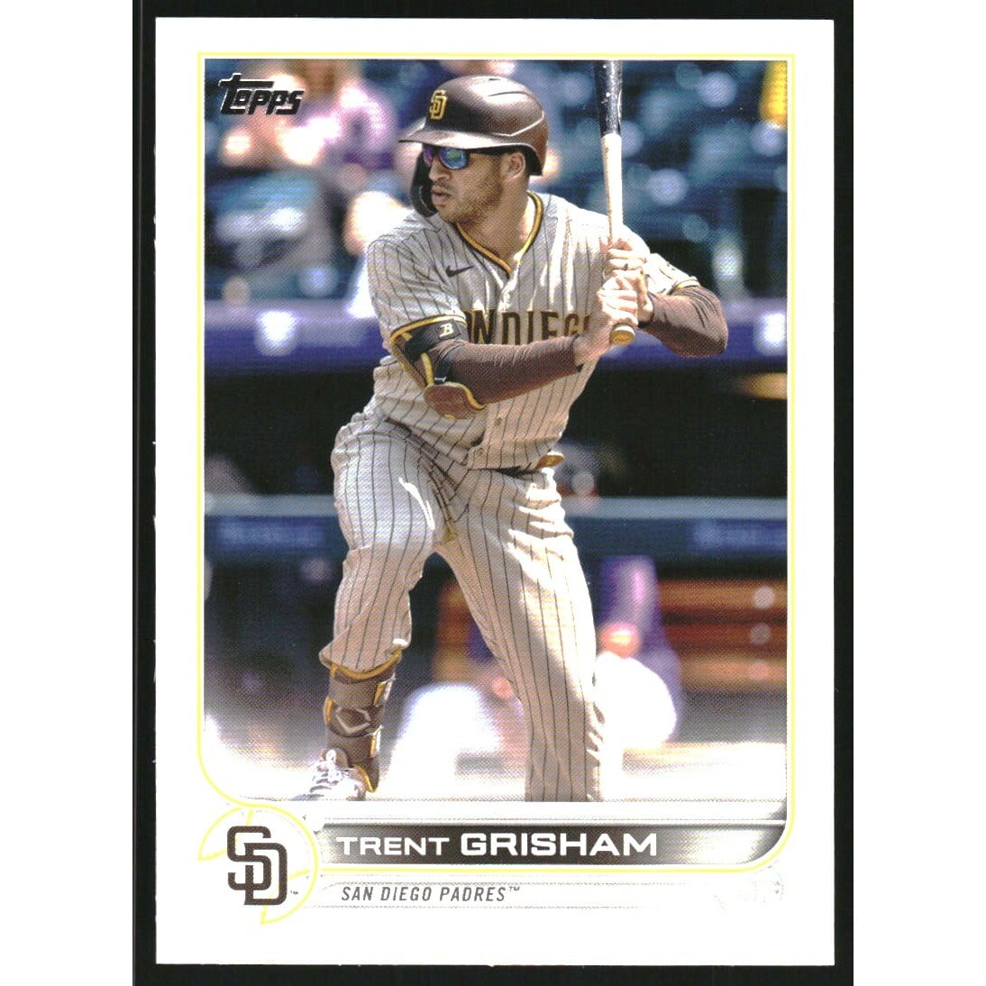 2022 Topps Advanced Stats #440 Trent Grisham. rookie card picture