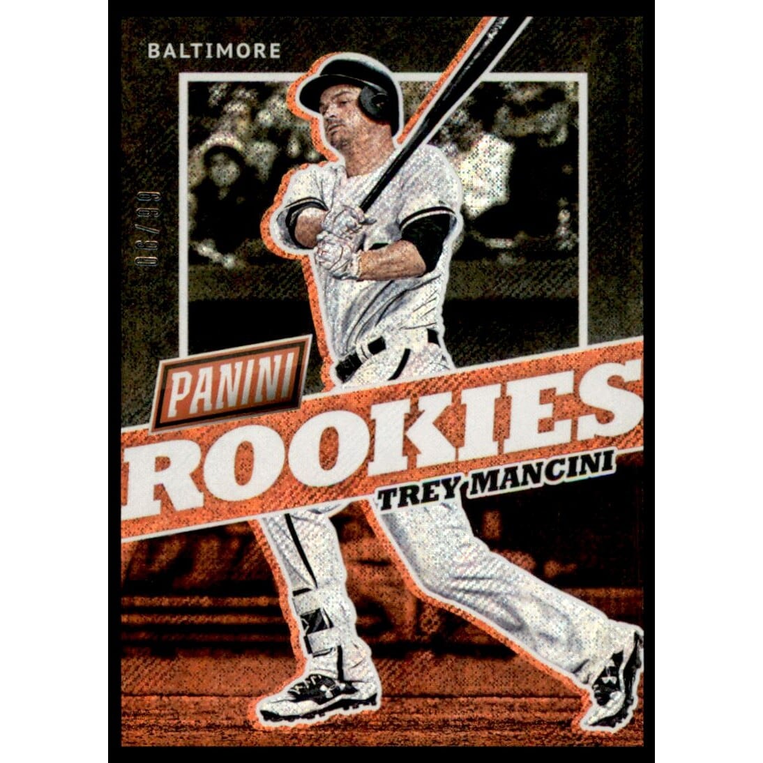 2017 Panini National Convention Rapture #BB40 Trey Mancini. rookie card picture