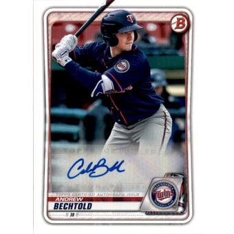 2020 Bowman Prospect Autographs #PAAB Andrew Bechtold