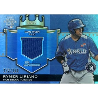 2012 Bowman Draft Future's Game Relics #RL Rymer Liriano