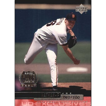 2000 Upper Deck Exclusives Silver #491 Joe Nathan