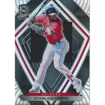 2020 Panini Spectra Silhouettes #85 Starling Marte