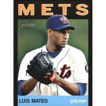 2013 Topps Heritage Minors Black #181 Luis Mateo