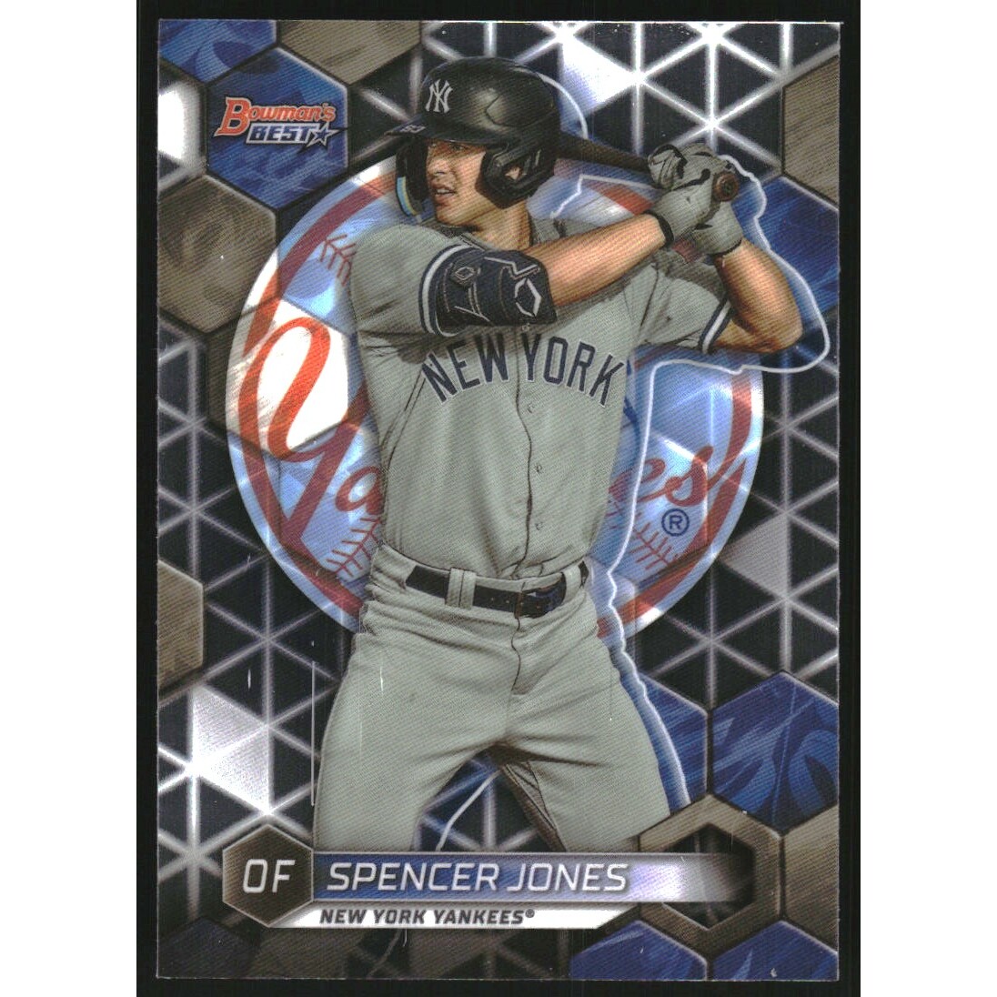 2023 Bowman's Best Top Prospects #TP5 Spencer Jones. rookie card picture