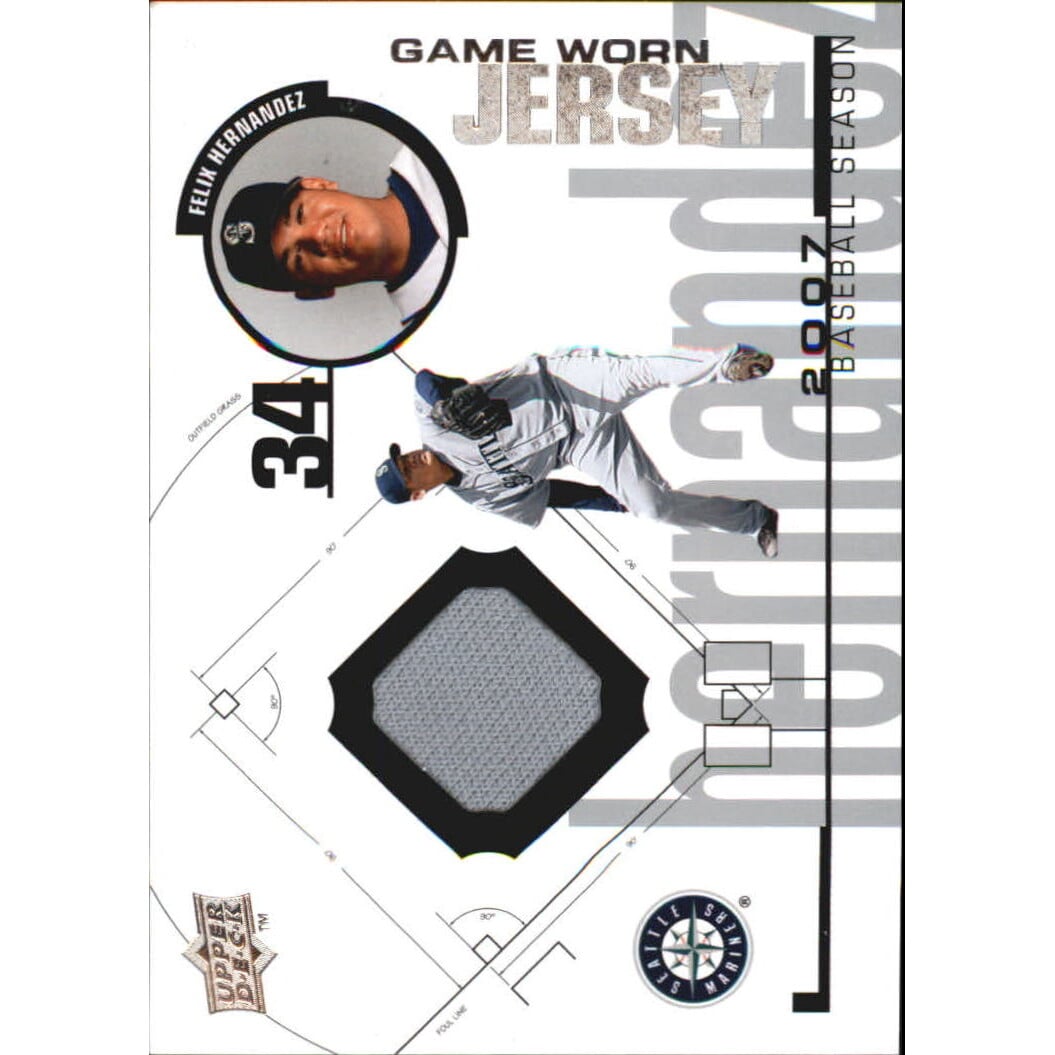 2008 Upper Deck UD Game Materials '98 #FH Felix Hernandez