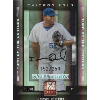 2008 Donruss Elite Extra Edition Signature Turn of the Century #134 Jose Ceda/250