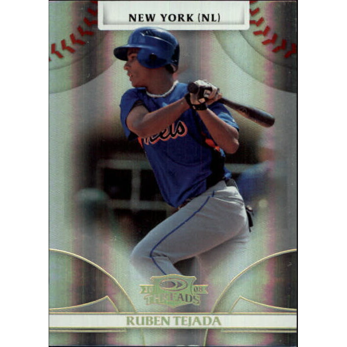 2008 Donruss Threads Century Proof Gold #74 Ruben Tejada 2008 Donruss Threads Century Proof Gold #74 Ruben Tejada