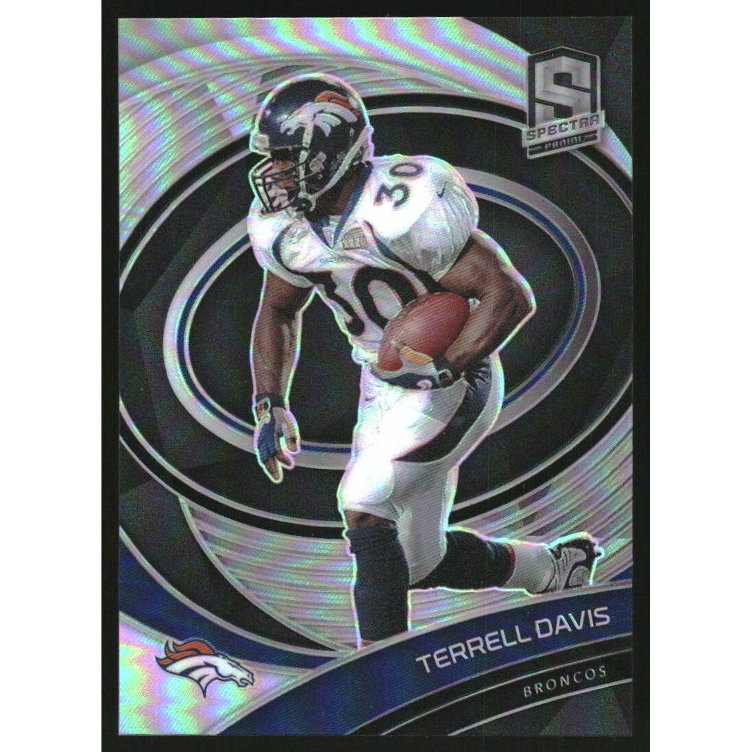 2021 Panini Spectra #105 Terrell Davis. rookie card picture