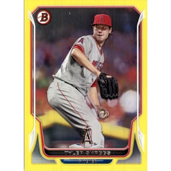 2014 Bowman Yellow #194 Tyler Skaggs