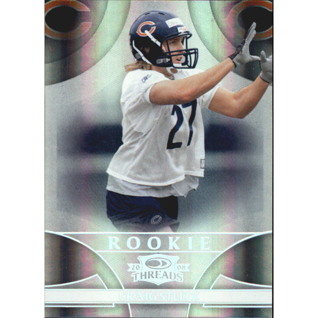 2008 Donruss Threads Silver Holofoil #168 Craig Steltz