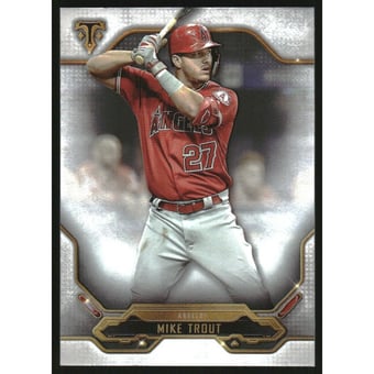 2020 Topps Triple Threads #1 Mike Trout