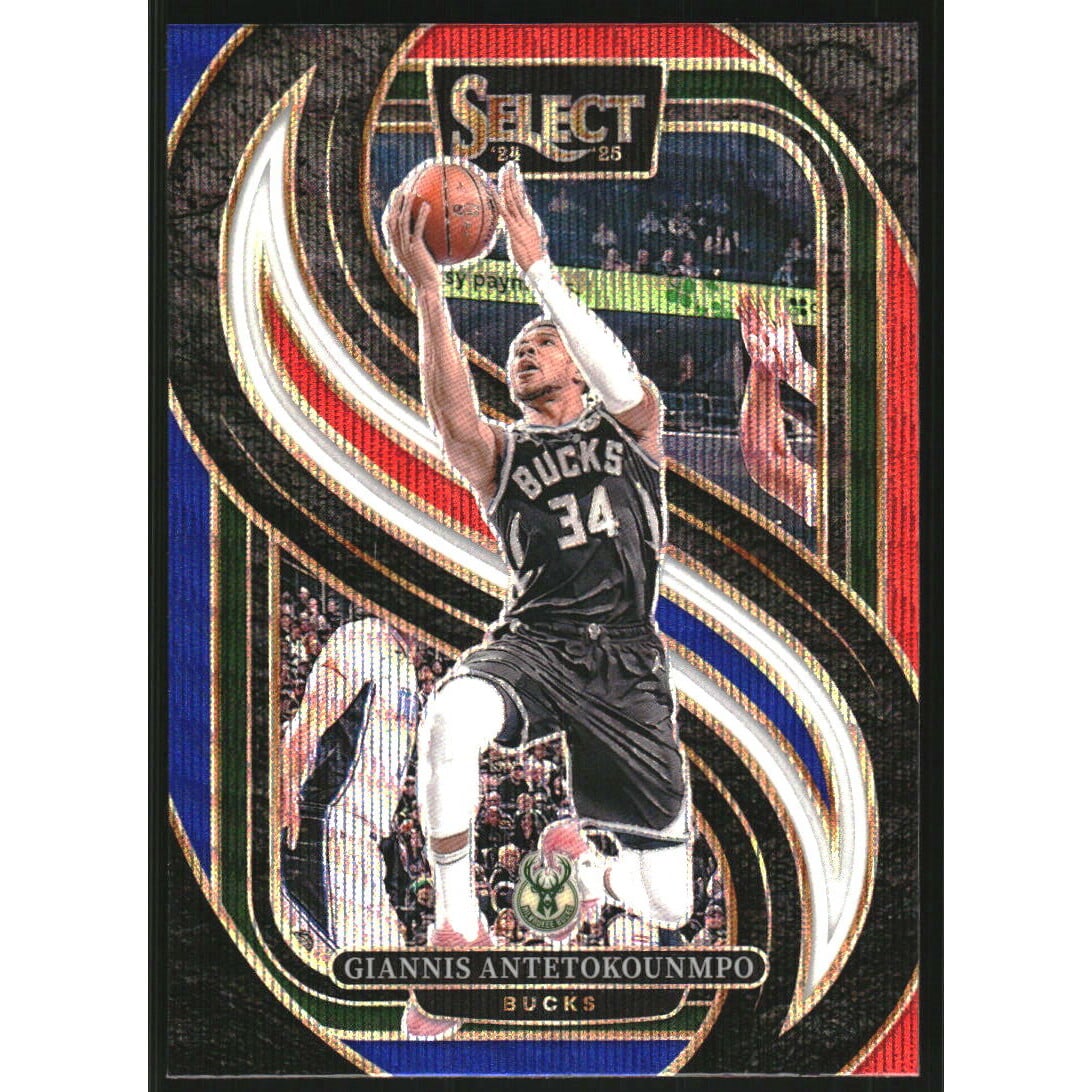 2024-25 Select Tri-Color Prizms #137 Giannis Antetokounmpo