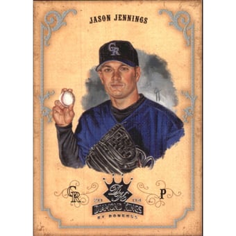 2004 Diamond Kings Silver #54 Jason Jennings