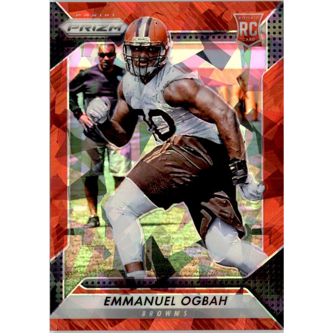 2016 Panini Prizm Prizms Red Crystals #265 Emmanuel Ogbah. rookie card picture