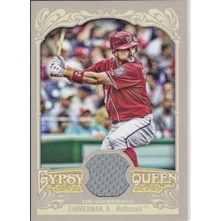 2012 Topps Gypsy Queen Relics #RZ Ryan Zimmerman