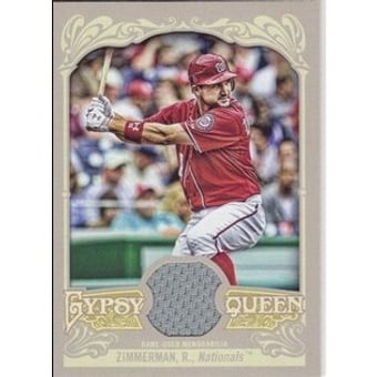 2012 Topps Gypsy Queen Relics #RZ Ryan Zimmerman