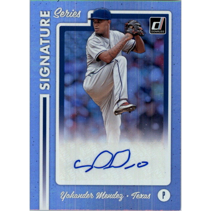 2017 Donruss Signature Series #SSYM Yohander Mendez