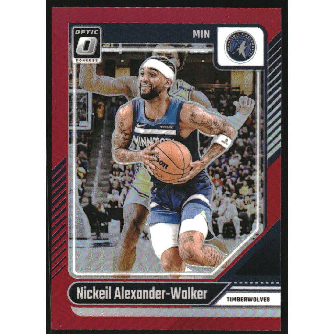 2024-25 Donruss Optic Red #4 Nickeil Alexander-Walker