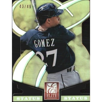 2014 Elite Status Gold #30 Carlos Gomez