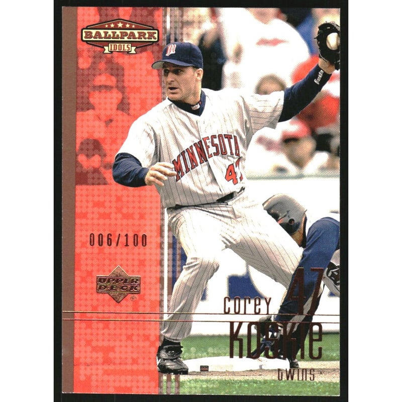 2002 Upper Deck Ballpark Idols Bronze #74 Corey Koskie