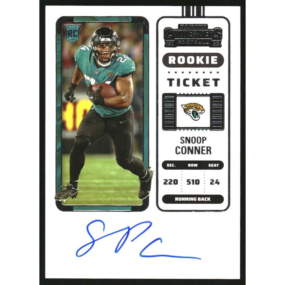 2022 Panini Contenders #224 Snoop Conner AU RC