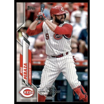 2020 Topps Factory Set 582 Montgomery Club #287 Jose Peraza