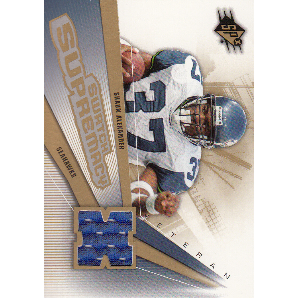 2006 SPx Swatch Supremacy #SWSA Shaun Alexander