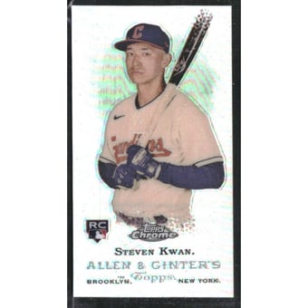 2022 Topps Allen and Ginter Chrome Mini Rookie Design Variations #RDV17 Steven Kwan