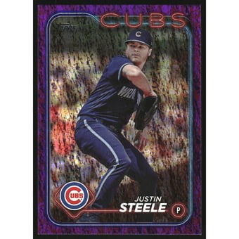 2024 Topps Purple Foil #318 Justin Steele