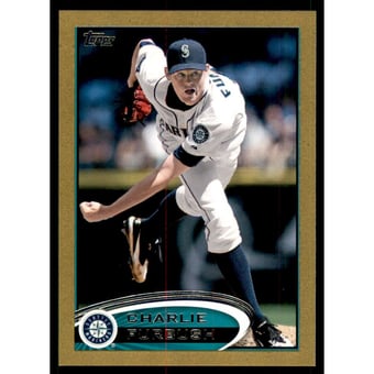 2012 Topps Mini Gold #548 Charlie Furbush