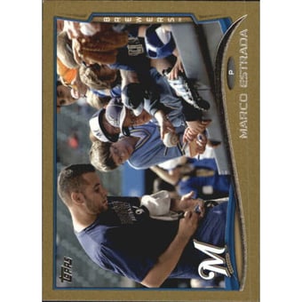 2014 Topps Mini Gold #598 Marco Estrada