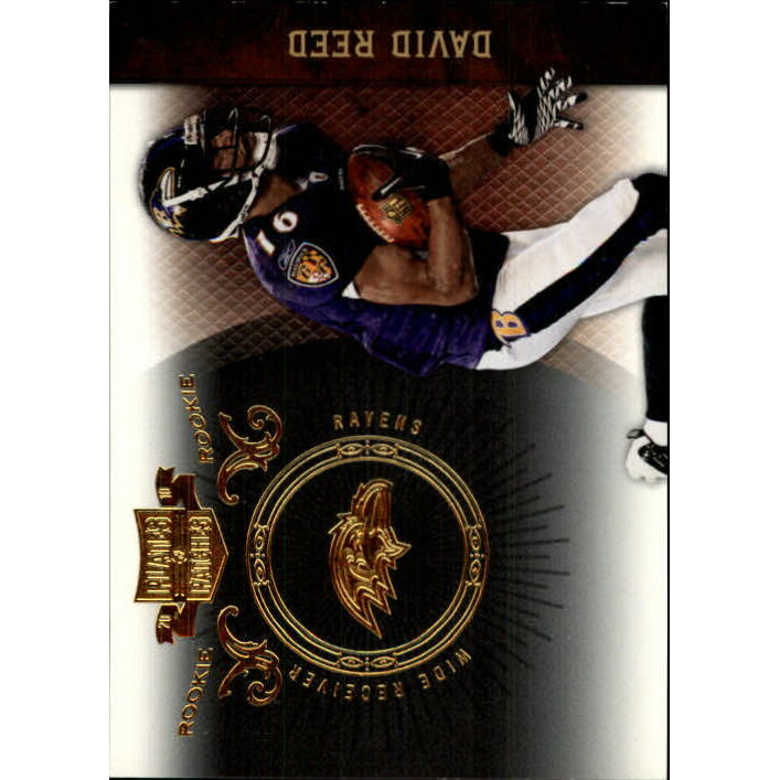 2010 Panini Plates and Patches Gold #124 David Reed. rookie card picture
